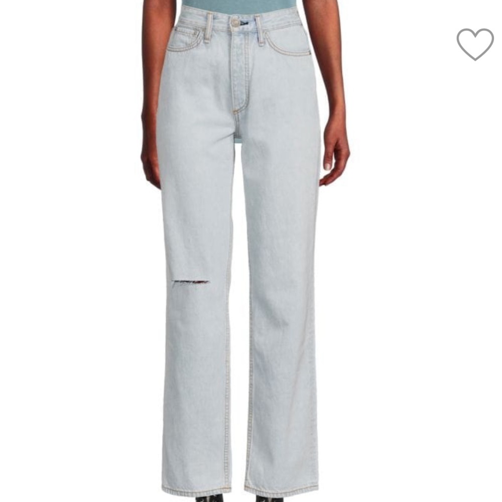 Rag & Bone Alex high-rise straight leg jeans